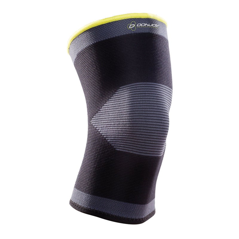 DonJoy Performance Knit Compression Knee Sleeve Mild Support for Knee Sprains Strains Instabilities Pain Soreness Arthritis Bursitis Overuse Injuries XLarge